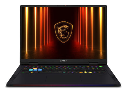 MSI Raider A18 HX A9W Raider A18 HX A9WIG-082US 18" Gaming Notebook - UHD+ - 120 Hz - AMD Ryzen 9 9955HX3D - 32 GB - 2 TB SSD - Core Black - AMD Chip - 3840 x 2400 - Windows 11 Pro - NVIDIA GeForce RTX 5080 with 16 GB - In-plane Switching (IPS) Techn...