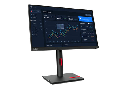 Lenovo ThinkVision T22i-30 22" Class Full HD LED Monitor - 16:9 - Raven Black - 21.5" Viewable - In-plane Switching (IPS) Technology - WLED Backlight - 1920 x 1080 - 16.7 Million Colors - 250 Nit - 4 ms - 60 Hz Refresh Rate - HDMI - VGA - DisplayPort...