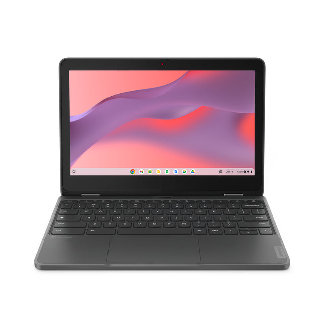Lenovo 300e Yoga Chromebook Gen 4 82W20009US 11.6" Touchscreen Convertible 2 in 1 Chromebook - HD - 60 Hz - Octa-core (ARM Cortex A76 + Cortex A55) - 8 GB - 64 GB Flash Memory - English Keyboard - Graphite Gray - MediaTek Kompanio 520 Chip - 1366 x 7...