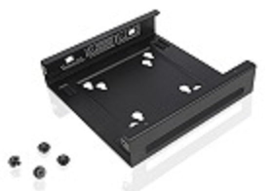 Lenovo Mounting Bracket for Desktop Computer, Workstation - Black - Black