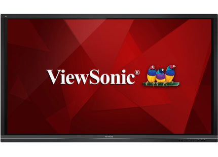 ViewSonic IFP7550 75 Inch ViewBoard 4K Interactive Flat Panel Display with 20-Point Touch, Integrated Microphone and HDMI, RJ45 - ViewBoard IFP7550 - 4K UHD Multi-Touch Interactive Display with Integrated Software - 350 cd/m2 - 75"