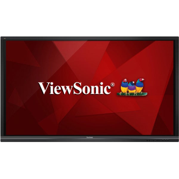 ViewSonic IFP7550 75 Inch ViewBoard 4K Interactive Flat Panel Display with 20-Point Touch, Integrated Microphone and HDMI, RJ45 - ViewBoard IFP7550 - 4K UHD Multi-Touch Interactive Display with Integrated Software - 350 cd/m2 - 75"