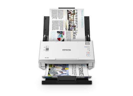 Epson DS-410 Sheetfed Scanner - 600 dpi Optical - 48-bit Color - 16-bit Grayscale - 26 ppm (Mono) - 26 ppm (Color) - Duplex Scanning - USB