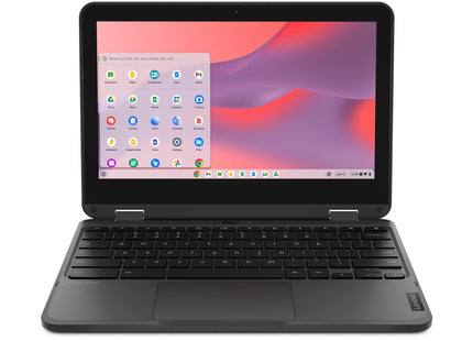 Lenovo 500e Chromebook Gen 4s Intel® N N100 29.5 cm (11.6") Touchscreen HD 8 GB LPDDR5-SDRAM 64 GB eMMC Wi-Fi 6E (802.11ax) ChromeOS English Grey