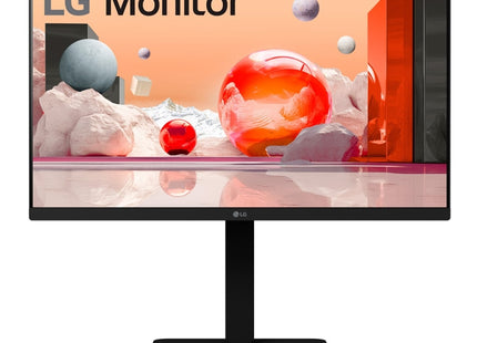 LG 24BA560-B 24" Class Full HD LCD Monitor - 16:9 - Matte Black - TAA Compliant - 23.8" Viewable - In-plane Switching (IPS) Technology - 1920 x 1080 - 16.7 Million Colors - 250 Nit - 5 ms - 100 Hz Refresh Rate - Speakers - Swivel, Height, Tilt, Pivot...