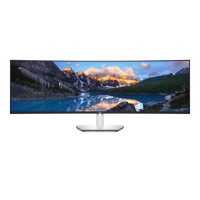 Dell UltraSharp U4924DW 49" Class Dual Quad HD (DQHD) Curved Screen LCD Monitor - 32:9 - 49" Viewable - In-plane Switching (IPS) Black Technology - Edge WLED Backlight - 5120 x 1440 - 1.07 Billion Colors - 350 Nit - 5 ms - Speakers - USB Type-C - HDM...