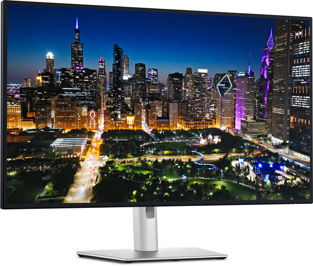 Dell UltraSharp U3225QE 32" Class 4K UHD LED Monitor - 16:9 - Silver - 31.5" Viewable - In-plane Switching (IPS) Technology - LED Edgelight System Backlight - 3840 x 2160 - 1.07 Billion Colors - 600 Nit - 5 ms - 100 Hz Refresh Rate - USB Type-C - HDM...