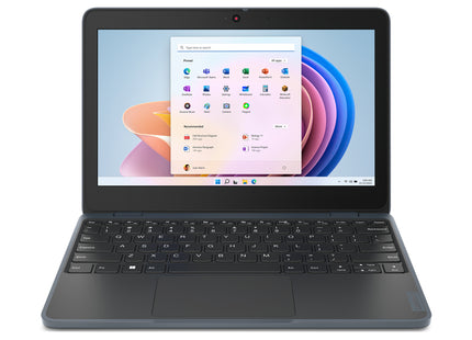 Lenovo 100w Gen 4 Intel® N N100 Laptop 29.5 cm (11.6") HD 4 GB LPDDR5-SDRAM 128 GB SSD Wi-Fi 6 (802.11ax) Windows 11 Pro Academic English Grey