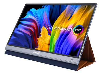 ASUS ZenScreen OLED MQ16AH computer monitor 39.6 cm (15.6") 1920 x 1080 pixels Full HD Grey