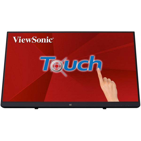 ViewSonic TD2230 22 Inch 1080p 10-Point Multi Touch Screen IPS Monitor with HDMI and DisplayPort - 22" Touch Monitor - 10-Points Multi-touch Screen - Full HD 1920 x 1080p - 16.7 Million Colors - 250 Nit - LED Backlight - Speakers - HDMI - DisplayPort...