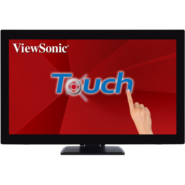 ViewSonic TD2760 27" 1080p Ergonomic 10-Point Multi Touch Monitor with RS232, HDMI, and DP - 27" Touch Monitor - Full HD 1920 x 1080p - 16.7 Million Colors - 230 Nit - LED Backlight - Speakers - HDMI - USB - VGA - DisplayPort