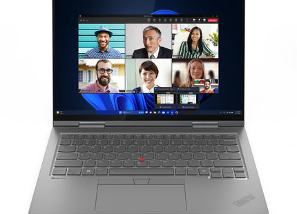 Lenovo ThinkPad X1 Gen 9 21KE006BUS 14" Touchscreen Convertible 2 in 1 Notebook - WUXGA - 60 Hz - Intel Core Ultra 7 165U - vPro Technology - Intel Evo Platform - 32 GB - 512 GB SSD - English Keyboard - Gray - Intel Chip - 1920 x 1200 - Windows 11 Pr...