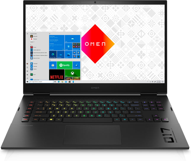 HP OMEN 17-ck0000 17-ck0010nr 17.3" Gaming Notebook - Full HD - 144 Hz - Intel Core i7 11th Gen i7-11800H - 16 GB - 512 GB SSD - Shadow Black, Shadow Black Aluminum - Refurbished - Intel HM570 Chip - 1920 x 1080 - Windows 11 Home - NVIDIA GeForce RTX...