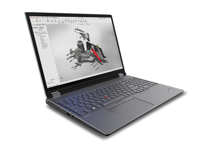 Lenovo ThinkPad P16 Gen 2 21FA002XUS 16" Mobile Workstation - WQXGA - 165 Hz - Intel Core i7 13th Gen i7-13700HX - 32 GB - 1 TB SSD - English Keyboard - Villi Black, Storm Gray - Intel WM790 Chip - 2560 x 1600 - Windows 11 Pro - NVIDIA Quadro RTX 400...