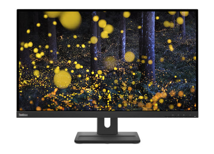 Lenovo ThinkVision E27q-20 27" Class WQHD LED Monitor - 16:9 - Raven Black - 27" Viewable - In-plane Switching (IPS) Technology - WLED Backlight - 2560 x 1440 - 16.7 Million Colors - 350 Nit - 4 ms - 75 Hz Refresh Rate - Speakers - HDMI - DisplayPort...