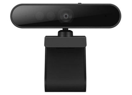 Lenovo Video Conferencing Camera - Black - USB Type C - 1 / Each - Full HD - 1920 x 1080 Video - 95° Angle - Tripod Mount, Clip - Microphone - For Computer, Notebook, Monitor - Windows 10, Windows 7, Windows 8, Windows 11, macOS Mojave 10.14, Linux -...