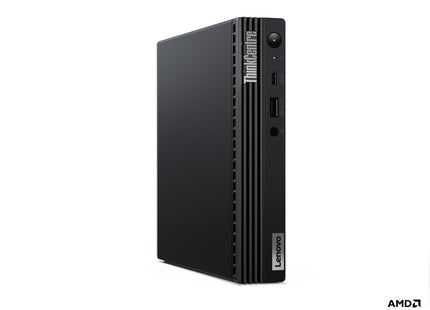 Lenovo ThinkCentre M75q Gen 2 11JN002PUS Desktop Computer - AMD Ryzen 5 PRO 5650GE - 8 GB - 256 GB PCI Express NVMe SSD - Tiny - Black - AMD PRO 500 chipset Chip - Windows 11 Pro 64-bit - AMD Radeon Graphics DDR4 SDRAM - English Keyboard - IEEE 802.1...
