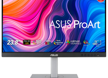 ASUS PA247CV computer monitor 60.5 cm (23.8") 1920 x 1080 pixels Full HD LED Black, Silver