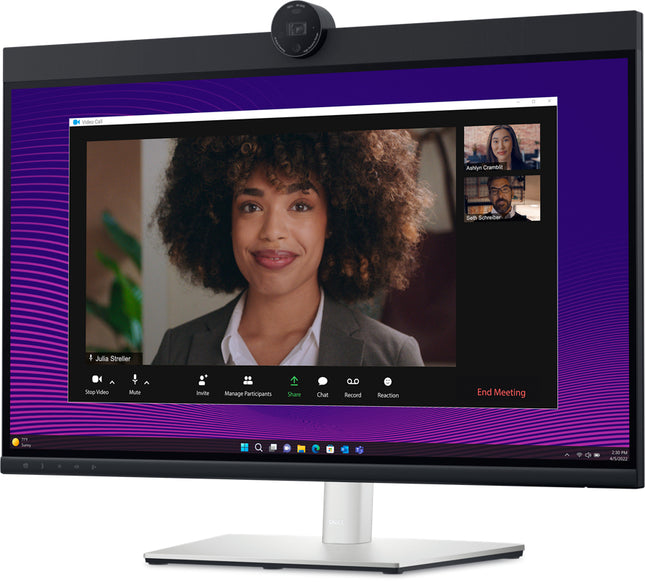 Dell P2724DEB 27" Class Webcam WQHD LED Monitor - 16:9 - Black, Silver - 27" Viewable - In-plane Switching (IPS) Technology - LED Backlight - 2560 x 1440 - 16.7 Million Colors - 350 Nit - 5 ms - 120 Hz Refresh Rate - Speakers - USB Type-C - HDMI - Di...