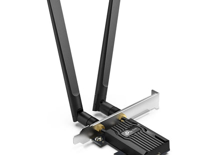 TP-Link Archer TX55E - WiFi 6 PCIe WiFi Card for Desktop PC AX3000 - Bluetooth 5.2, WPA3, 802.11ax Dual Band Wireless Adapter with MU-MIMO - Ultra-Low Latency - Supports Windows 11, 10 (64bit) Only