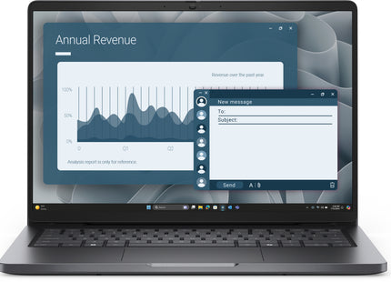 Dell Pro 14 PC14255 14" Notebook - Full HD Plus - 60 Hz - AMD Ryzen 5 PRO 230 - 16 GB - 256 GB SSD - English (US) Keyboard - Solid Magnetite - AMD Chip - 1920 x 1200 - Windows 11 Pro - AMD Radeon 760M Graphics - In-plane Switching (IPS) Technology - ...