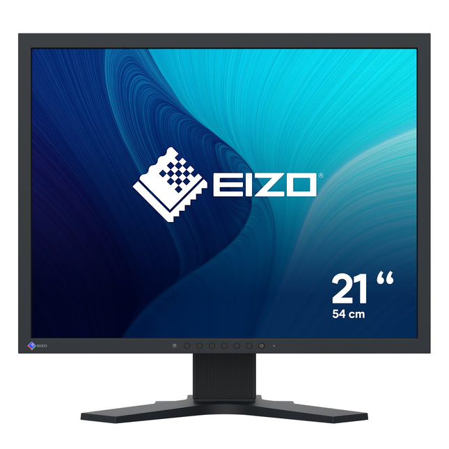 EIZO FlexScan S2134-BK 21" Class UXGA LED Monitor - 4:3 - Black - 21.3" Viewable - In-plane Switching (IPS) Technology - LED Backlight - 1600 x 1200 - 16.7 Million Colors - 500 Nit - 6 ms - Speakers - DVI - HDMI - VGA - DisplayPort - VESA Mount Compa...
